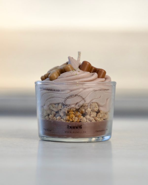 Bougie gourmande Pain d&rsquo;épice