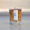 Bougie café latte glacée