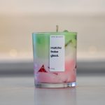 Bougie Matcha fraise glacée