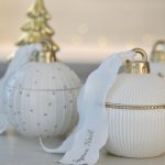 Boule de Noël Premium en Jesmonite & Cire