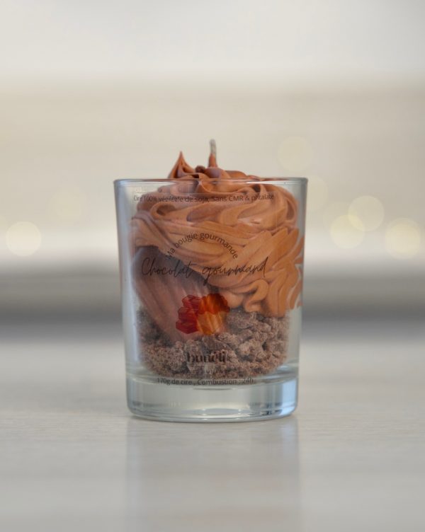 Bougie chocolat gourmand