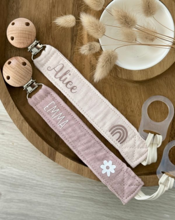 Attache tétine personnalisable