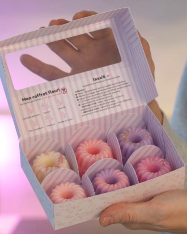Coffret fondants fleuris (x6)