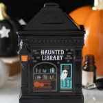 Brûle-parfum bibliothèque hantée